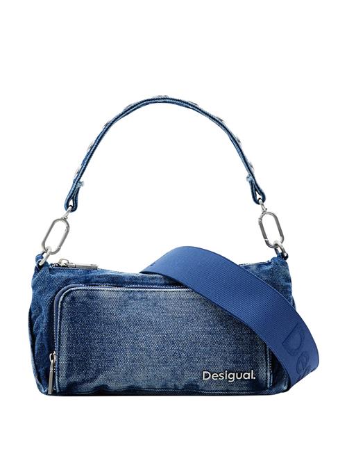 Se Desigual Skuldertaske 'Priori'  blue denim ved About You