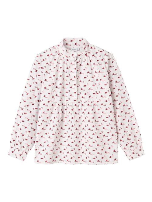 NAME IT Bluse  grøn / lyserød / rød / hvid