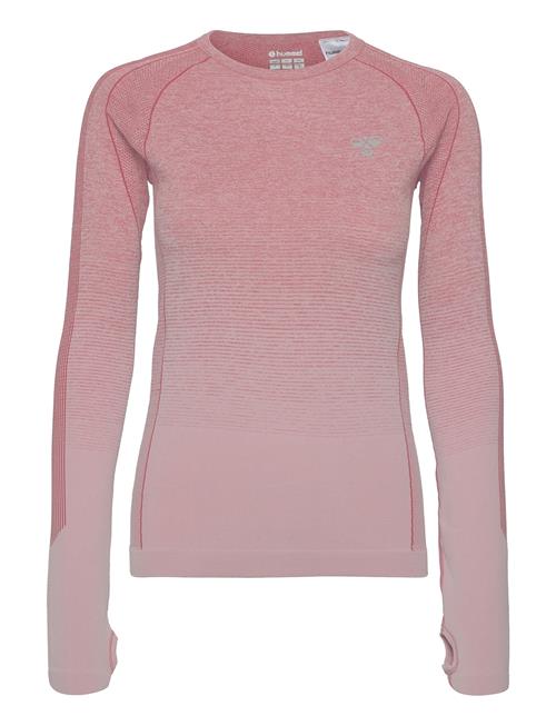 Se Hmlgg12 Training Seamless L/S Woman Hummel Red ved Booztlet