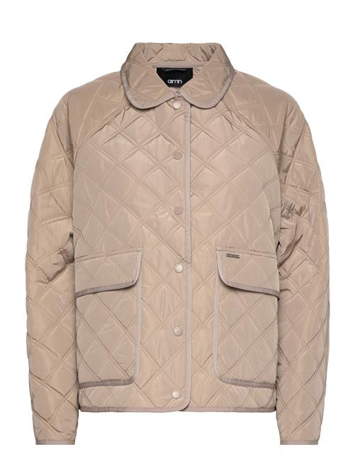 Se Quilted Femme Jacket Aim´n Beige ved Booztlet