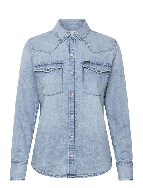 Regular Western Shirt Lee Jeans Blue