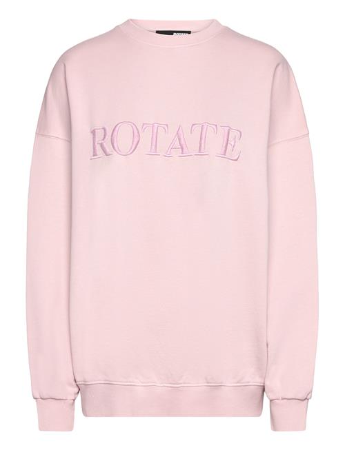 Sweat Logo Crewneck ROTATE Birger Christensen Pink