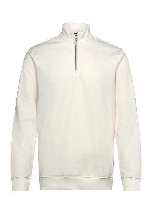 Onsconnor Reg 1/4 Zip Sweat ONLY & SONS Cream