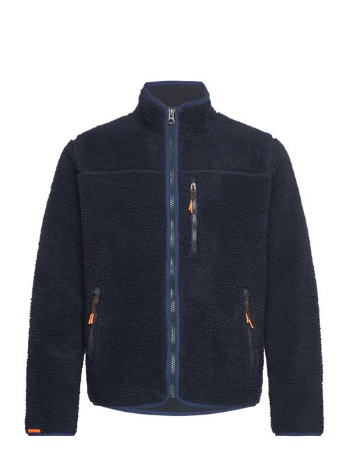 Se Outdoor Full Zip Fleece Superdry Navy ved Booztlet