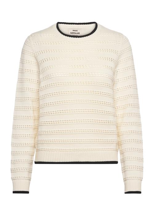 Tight Cotton Ingrid Knit Mads Nørgaard Cream