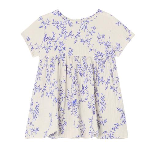 garbo&friends Romper-kjole I Musselin Jardim 62/68 cm  Blå  62/68 cm  kvinde