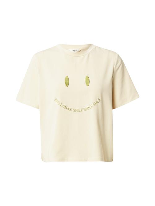 Se OBJECT Shirts 'MOLLIE'  creme / siv ved About You