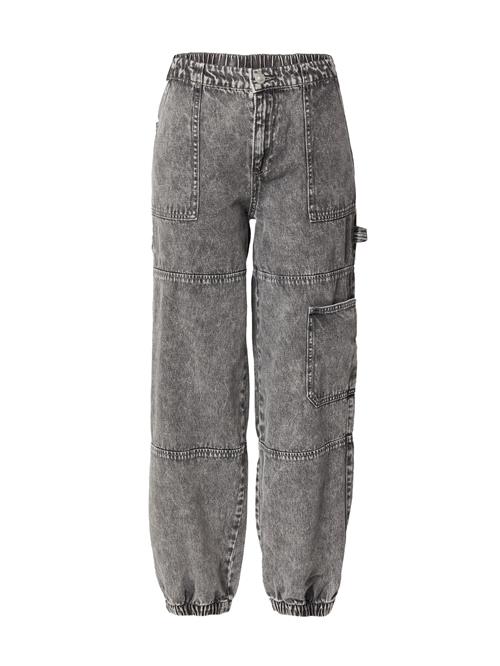 PIECES Cargojeans 'PCJamilla'  grey denim