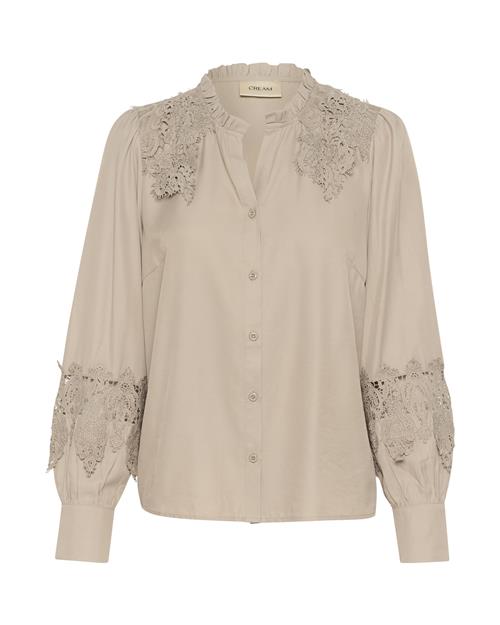 Cream Bluse 'Luna'  taupe