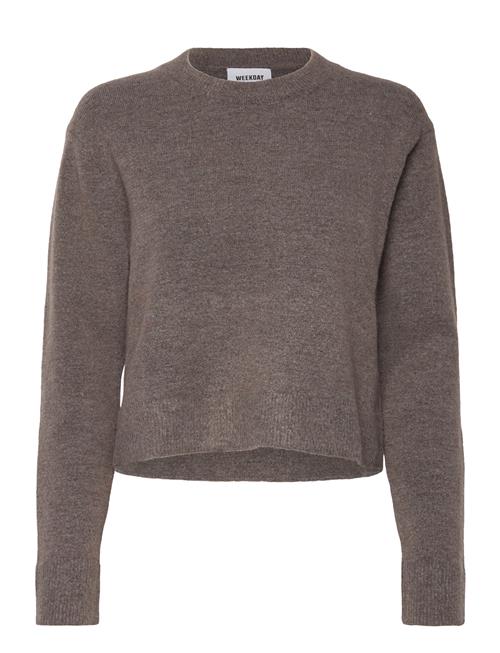 Se Sweater Weekday Brown ved Booztlet