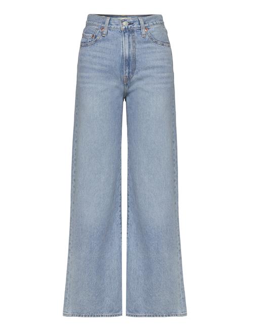 Se Ribcage Wide Leg H223 Light Indigo - Worn In Levi's® Blue ved Booztlet