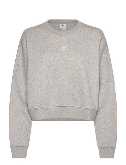 Se Essentials Crew Fleece Adidas Originals Grey ved Booztlet