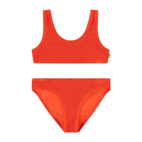 Molo Nola Solid Bikini Strawberry Hot 110/116 cm  Rød  110/116 cm  Unisex