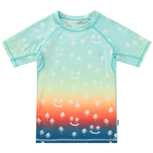 Molo Neptune Top i Palmtree Smile 92/98 cm  Blå  92/98 cm  Unisex