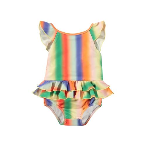 Se Molo Rainbow Light Nalani badedragt 56/62 cm  Orange.  56/62 cm  Unisex ved Babyshop