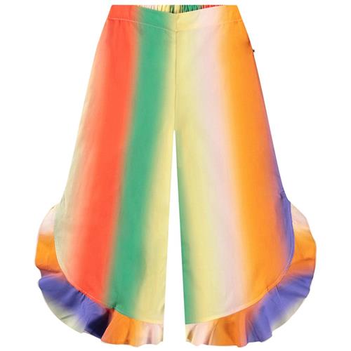 Se Molo Aretha Woven Bukser Big Rainbow 152 cm  Orange.  152 cm  kvinde ved Babyshop