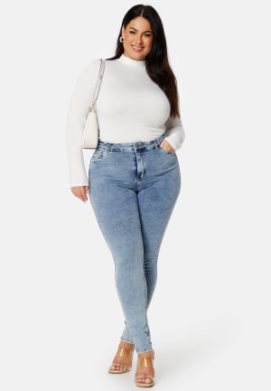 Happy Holly Amy Push Up Jeans Light denim 40S