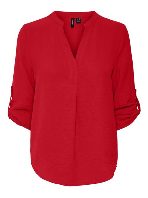 VERO MODA Bluse  rød