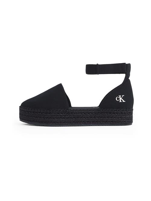 Se Calvin Klein Jeans Espadrillaer  sort / hvid ved About You