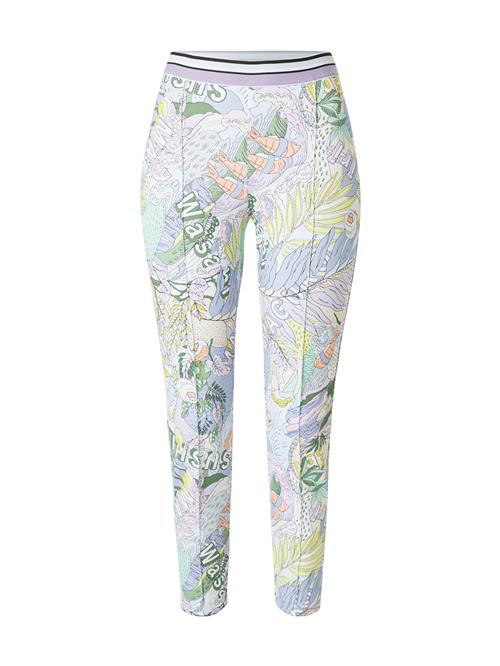 Se Marc Cain Leggings  lysegul / pastelgrøn / pastellilla / hvid ved About You