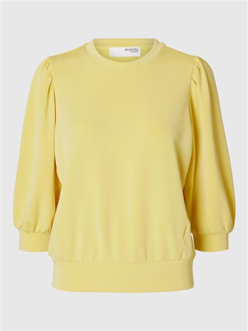 SELECTED FEMME Sweatshirt 'SLFTenny'  gul