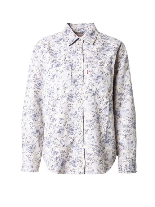 LEVI'S ® Bluse 'TEODORA'  creme / blå