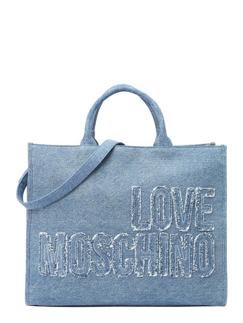 Se Love Moschino Shopper  blue denim ved About You