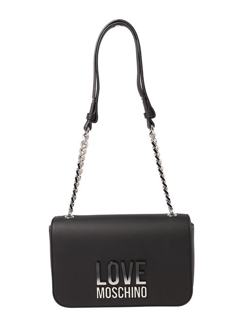 Love Moschino Skuldertaske  sort / sølv