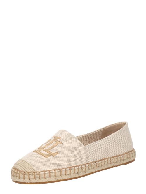 Se Lauren Ralph Lauren Espadrillaer 'CAMERYN'  lysebeige / mørkebeige ved About You