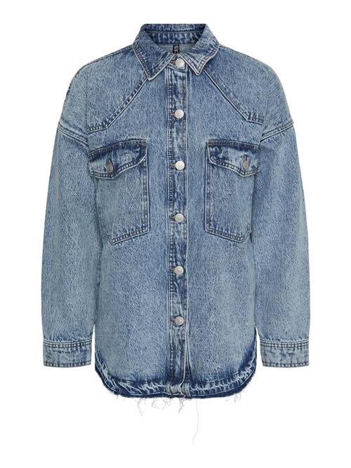 PIECES Overgangsjakke 'PCNora'  blue denim