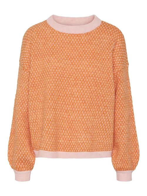 Se PIECES Pullover 'PCDilippa'  orange / lyserød ved About You