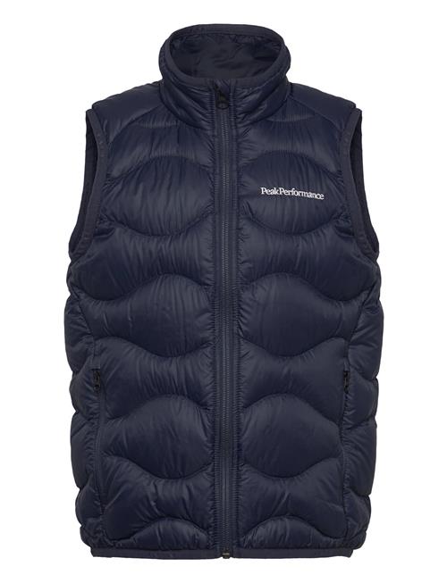 Se Jr Helium Down Vest Peak Performance Navy ved Booztlet