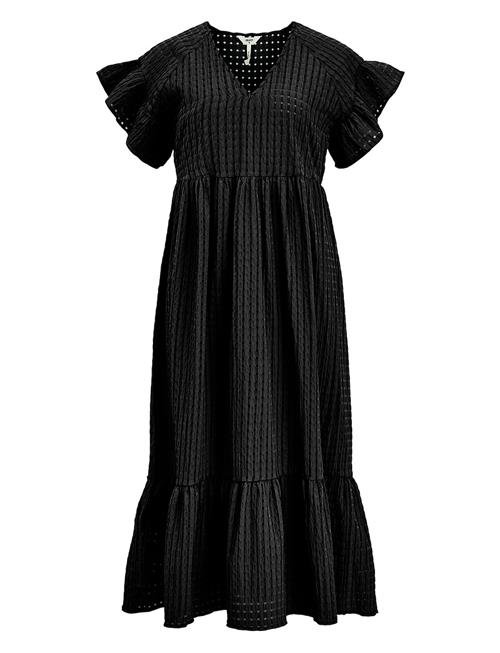 Objvita S/S Long Dress Rep Object Black