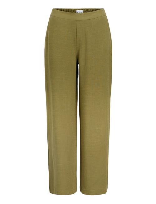 Objsanne Aline Wide Pant Noos Object Khaki