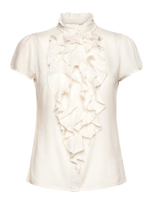 Se Ellisz Ss Shirt Saint Tropez Cream ved Booztlet