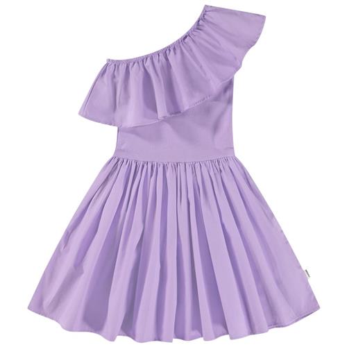 Molo Chloey Short Sleeve Dress Violaceous 134/140 cm  Lilla  134/140 cm  kvinde