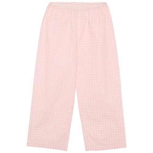 Sissel Edelbo Oda MINI Bukser Pink Checks 5-6 Y  Lyserød  5-6 år  kvinde