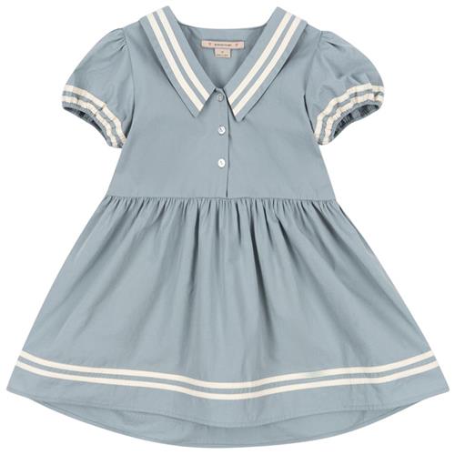 Konges Sløjd GOTS Celebration Allie Kjole Ashley Blue 2 Y  Blå  2 år  kvinde