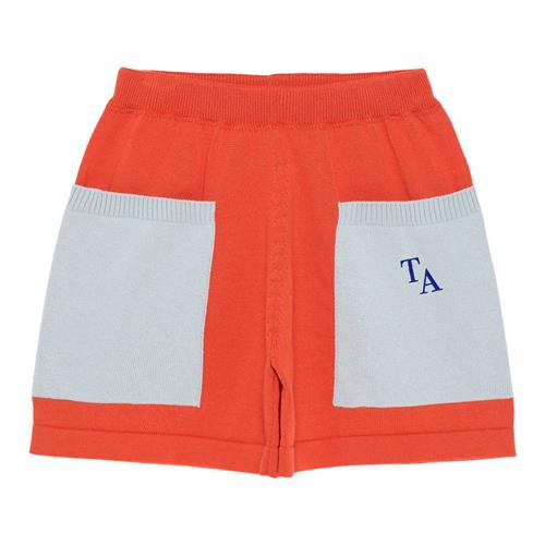 True Artist L'orangerie Strikkede Shorts Orange 8-9 Y  Orange.  8-9 år  Unisex