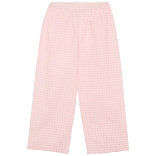 Sissel Edelbo Oda MINI Bukser Pink Checks | Lyserød | 3-4 years