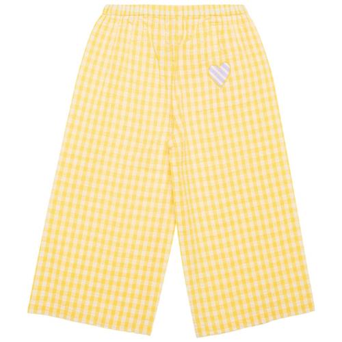 Sissel Edelbo Saxo MINI Bukser Yellow Checks | Gul | 3-4 years