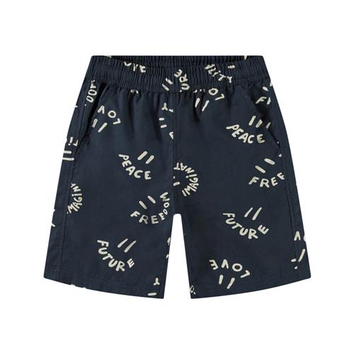 Molo Avart Shorts Smile Words 164 cm  Marineblå  164 cm  mand