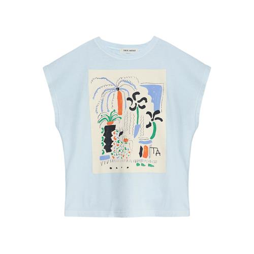 True Artist L'orangerie T-shirt Light Blue 4-5 Y  Blå  4-5 år  Unisex