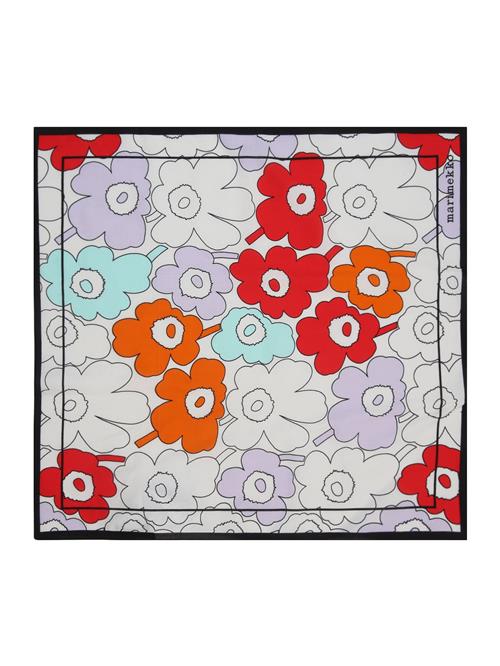 Marimekko Sjal  lavendel / orange / rød / hvid