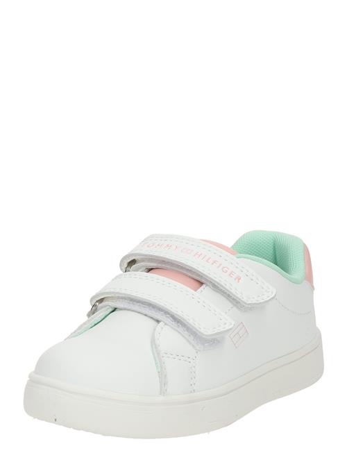 TOMMY HILFIGER Sneakers  mint / lyserød / hvid