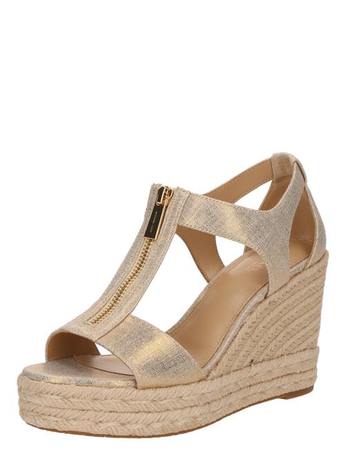 MICHAEL Michael Kors Sandaler 'BERKLEY'  lysebeige / guld