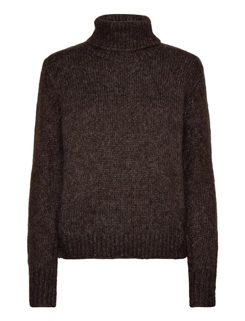 Kaalioma Rollneck Pullover Kaffe Brown