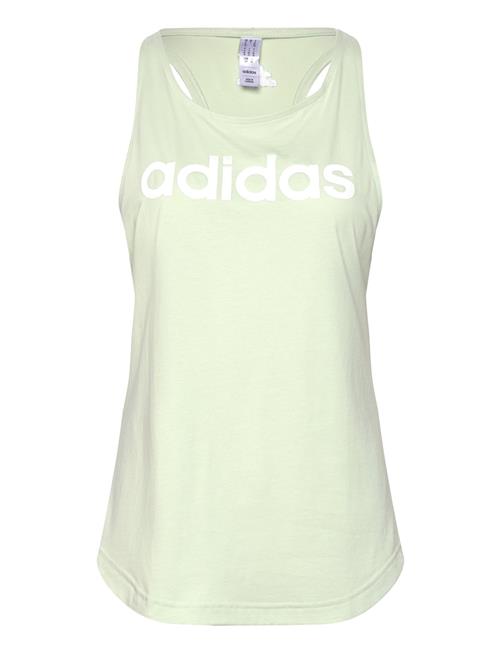 Se Essentials Loose Logo Tank Top Adidas Sportswear Green ved Booztlet