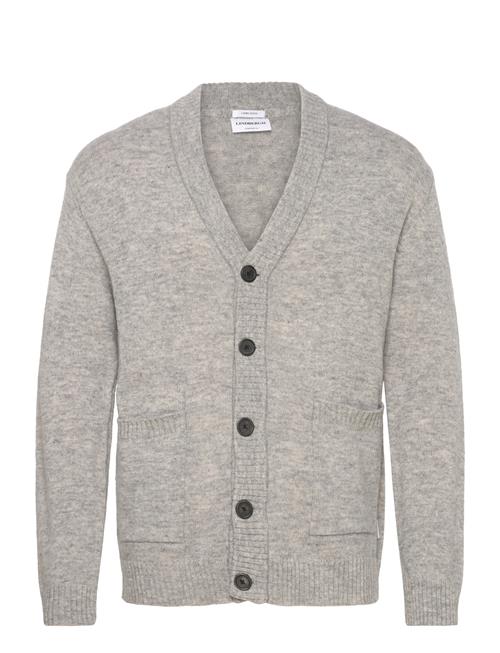 Lambswool Button Cardigan Lindbergh Grey