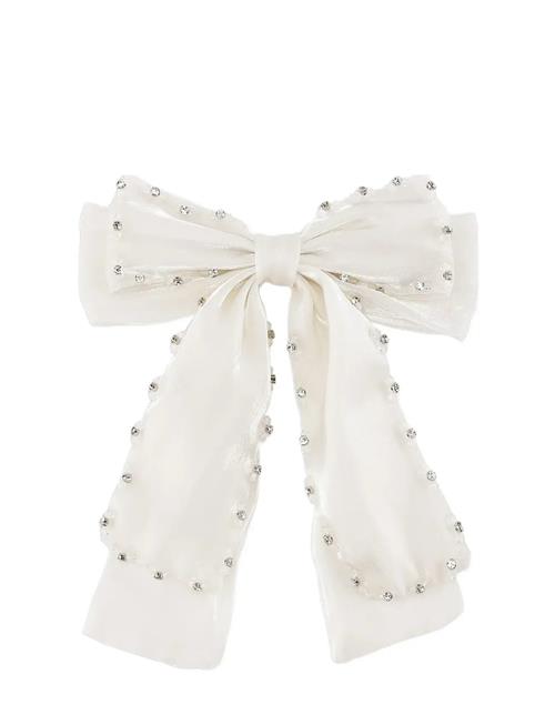 Pastel Crystal Bow SUI AVA White